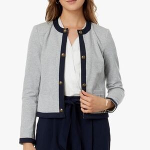 Tommy Hilfiger Gray and Black Women's Jacket